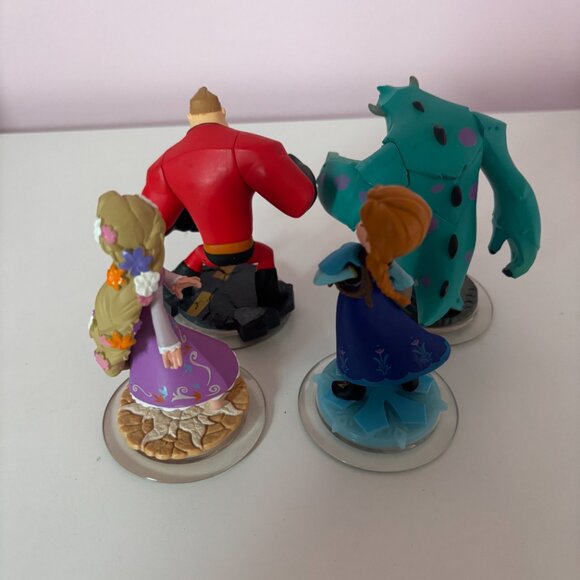 Disney Infinity Characters Mr Incredible Sully Anna Rapunzel Tangled Frozen Mons - Picture 2 of 16